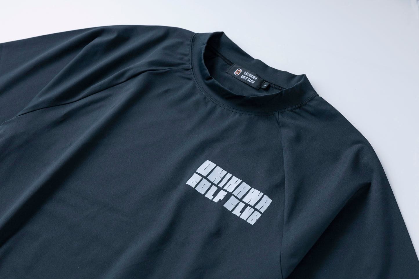 10月再入荷!【 UNISEX 】Higa Raglan Mock neck Shirt