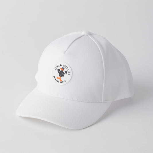 *NEW*Baseball 5panel Circle Higa Silicon WH