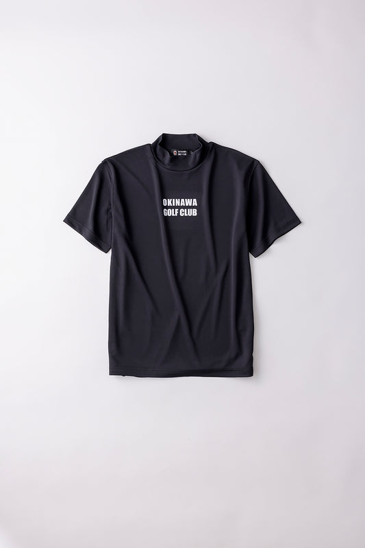 *NEW*【UNISEX】Standard Mock neck Shirt Don't Be a Chicken Higa-kun BK