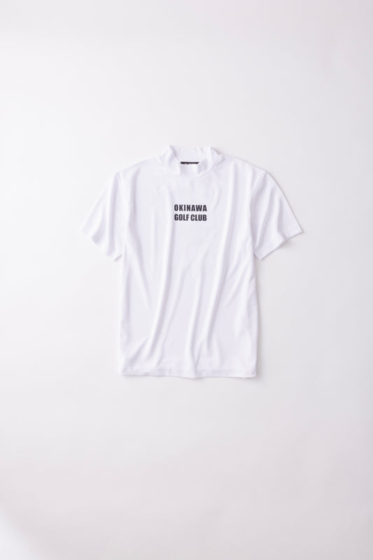 *NEW*【UNISEX】Standard Mock neck Shirt Don't Be a Chicken Higa-kun WH