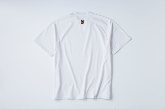 【 UNISEX 】 Logotype  Raglan  Mock neck Shirt