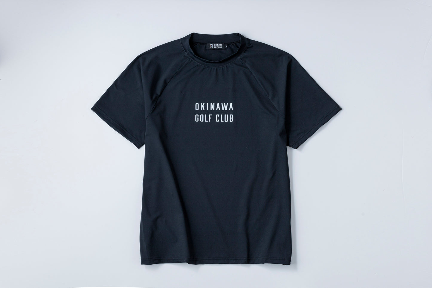 【 UNISEX 】 Logotype Raglan Mock neck Shirt