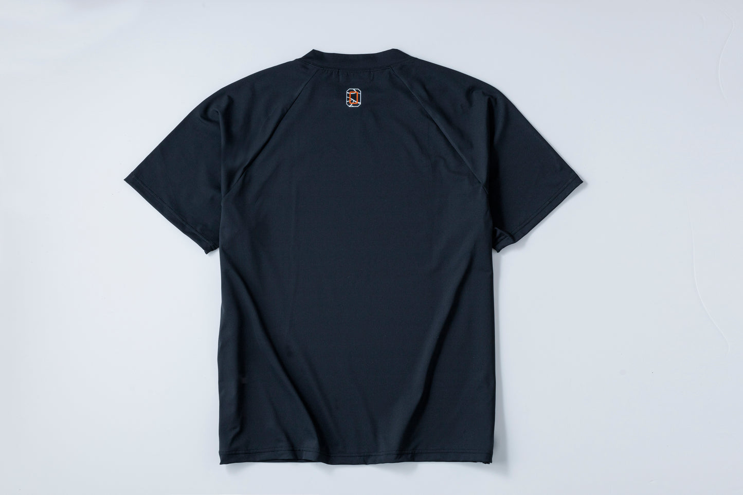 【 UNISEX 】 Logotype Raglan Mock neck Shirt