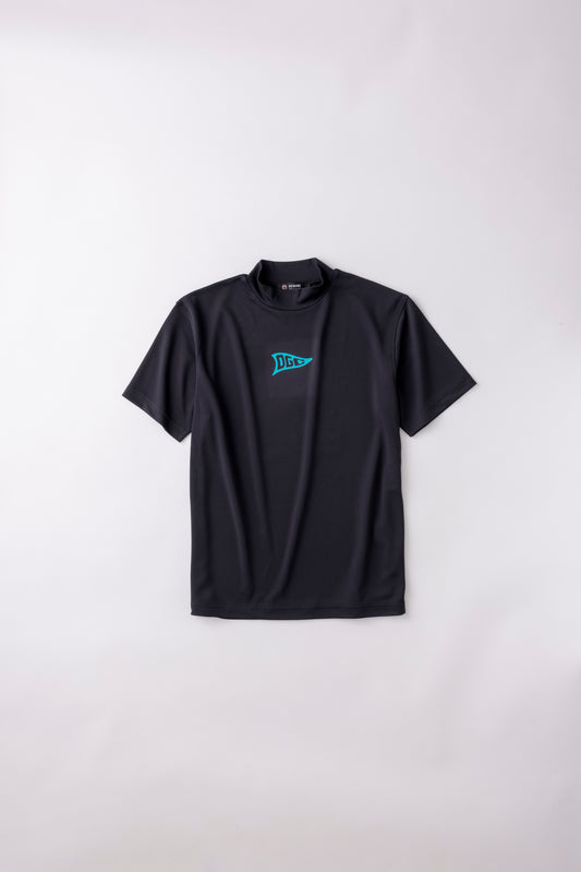 *NEW*【UNISEX】Standard Mock neck Shirt Nature Icons BK