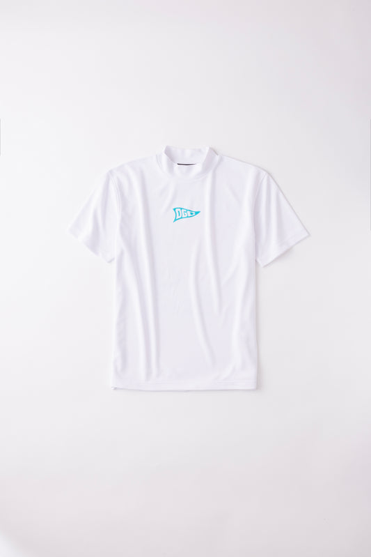 *NEW*【UNISEX】Standard Mock neck Shirt Nature Icons WH