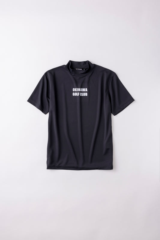 *NEW*【UNISEX】Standard Mock neck Shirt Take it easy Cart Higa-kun BK