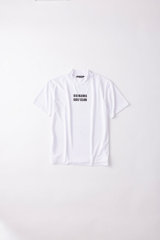 *NEW*【UNISEX】Standard Mock neck Shirt Take it easy Cart Higa-kun WH