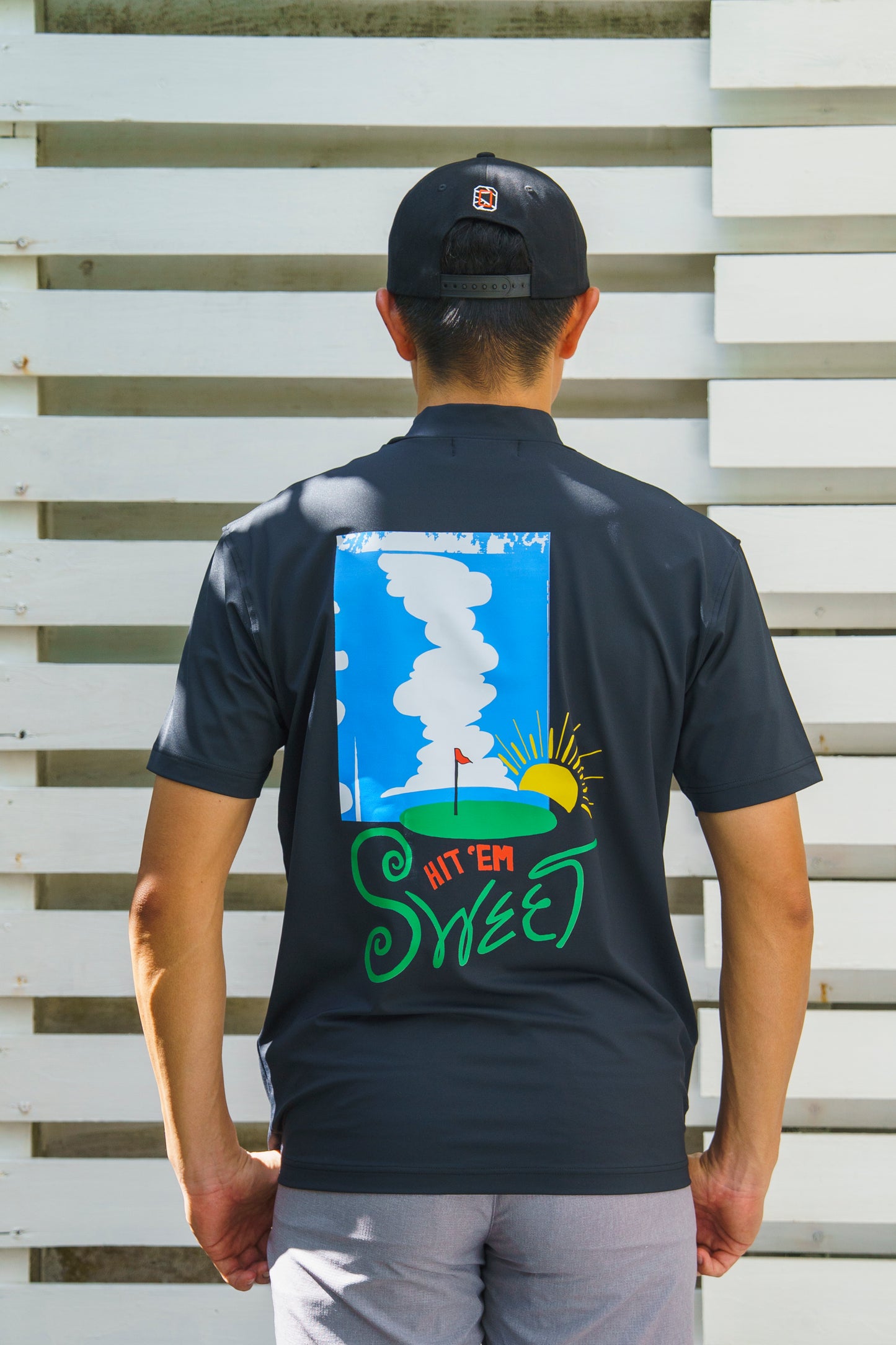 *NEW*【UNISEX】Standard Mock neck Shirt Sora 4way