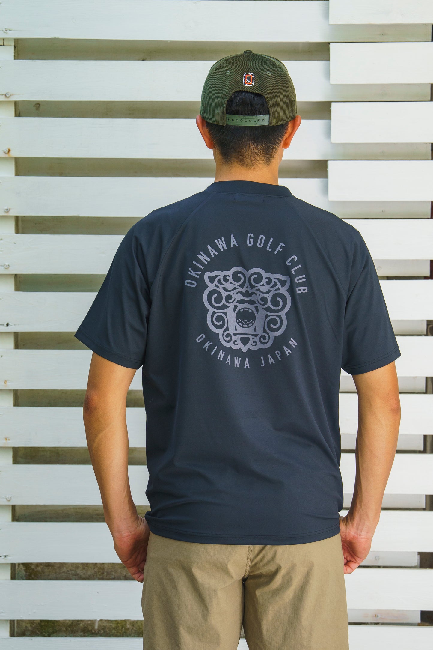 *NEW*【UNISEX】Raglan Mock neck Shirt Shisa 4way