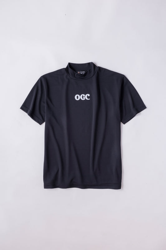 再入荷!*NEW-2026HS*【UNISEX】Standard Mock neck Shirt LockupHS Shisa BK