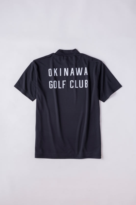*NEW*【UNISEX】Standard Mock neck Shirt G"O"LF×Logotype BK