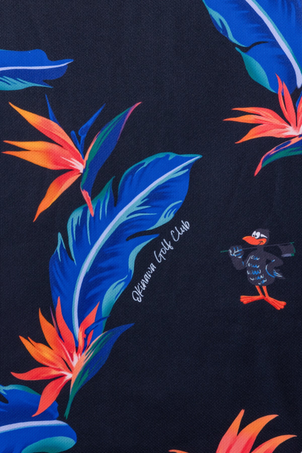 *NEW*【MEN】PAIKAJI × OGC POLO Strelitzia&Higa BK