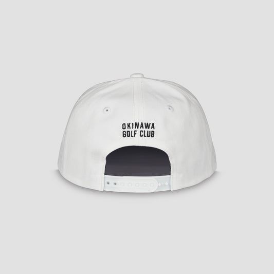 Flat Visor 6panel ''O'' WH