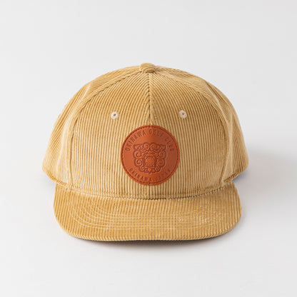 ＊NEW＊Flat Visor 6panel Circle Shisa Corduroy
