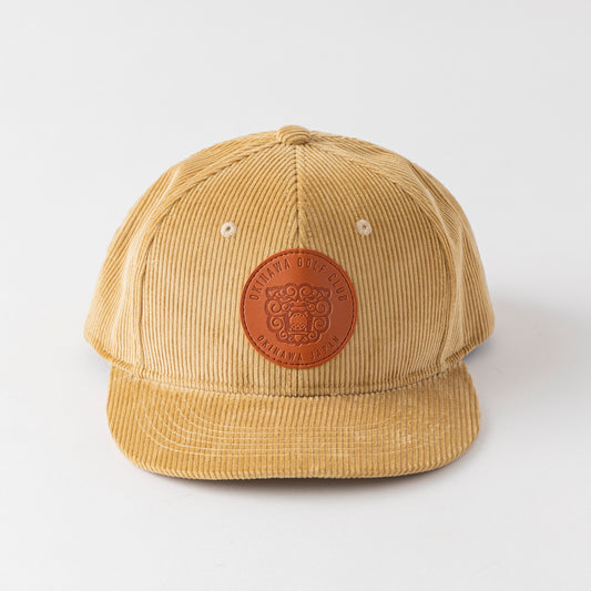 ＊NEW＊Flat Visor 6panel Circle Shisa Corduroy