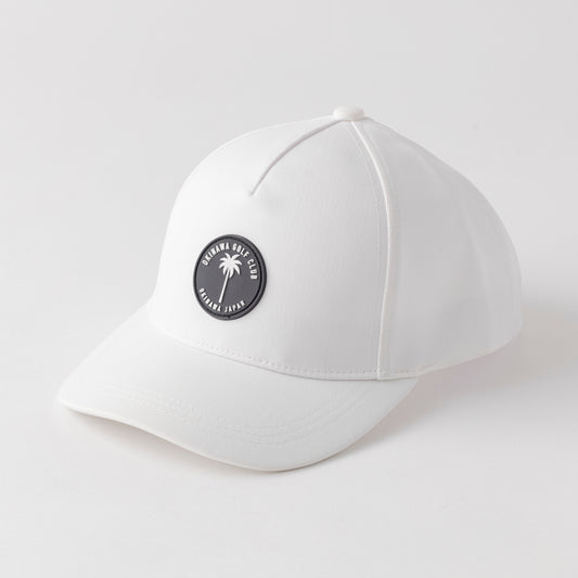 Baseball 5panel Circle Palm Silicon Rubber WH