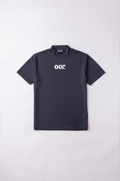 ＊NEW-2026HS＊【UNISEX】Standard Mock neck Shirt LockupHS Shisa BK