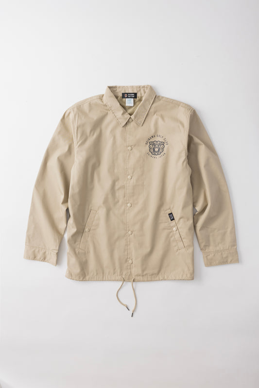＊NEW＊【UNISEX】Coach Jacket Circle Shisa BE