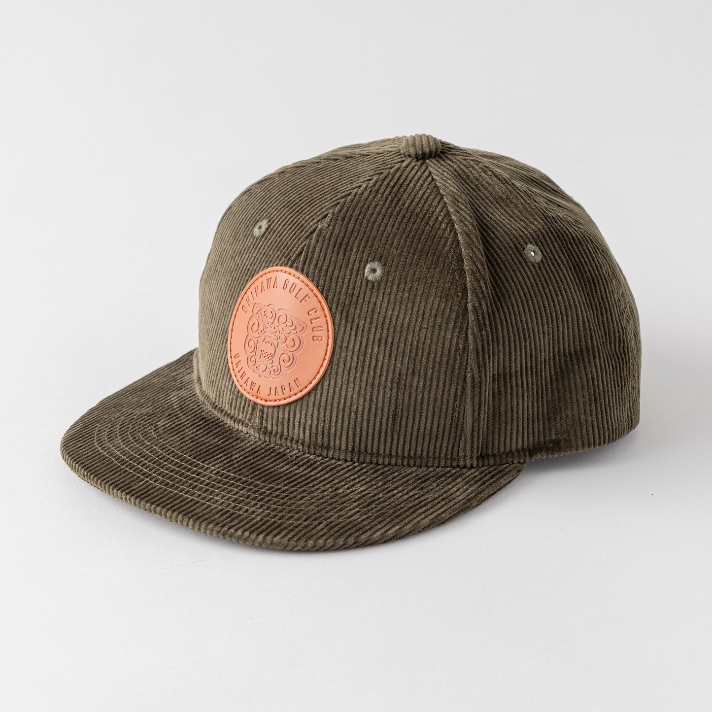 ＊NEW＊Flat Visor 6panel Circle Shisa Corduroy