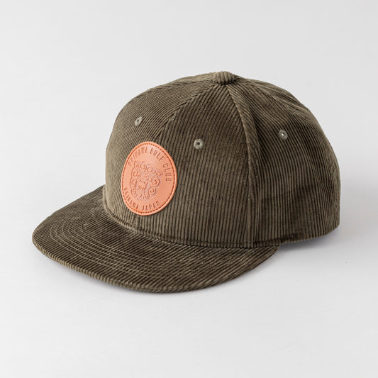 Flat Visor 6panel Circle Shisa Corduroy GR