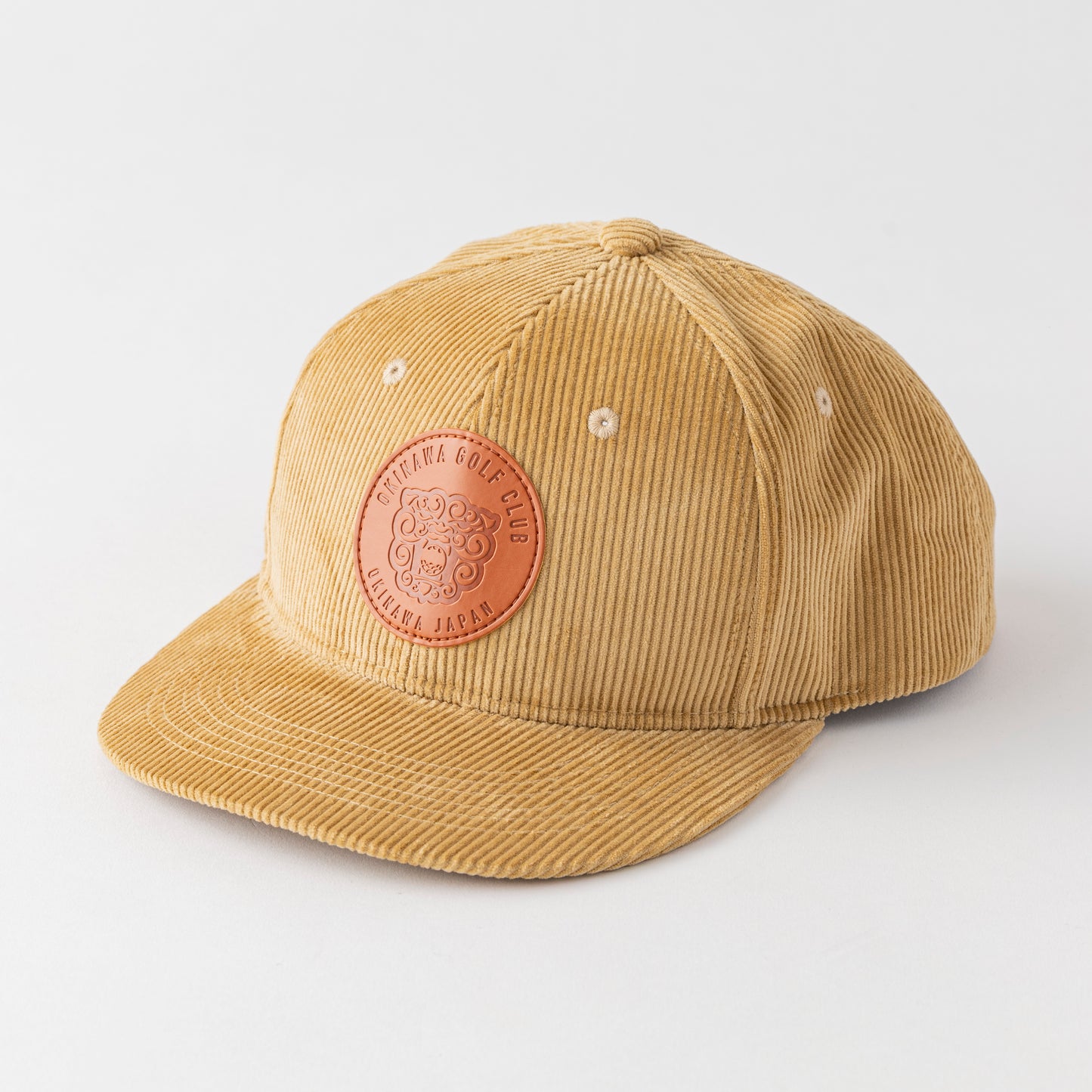 ＊NEW＊Flat Visor 6panel Circle Shisa Corduroy