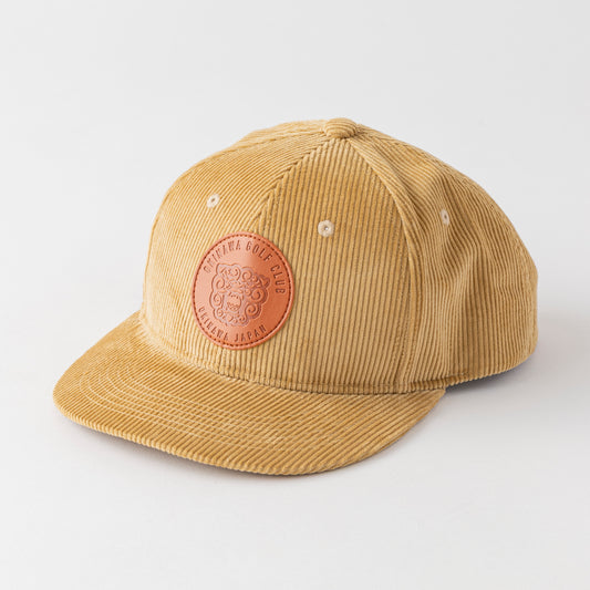 Flat Visor 6panel Circle Shisa Corduroy BE
