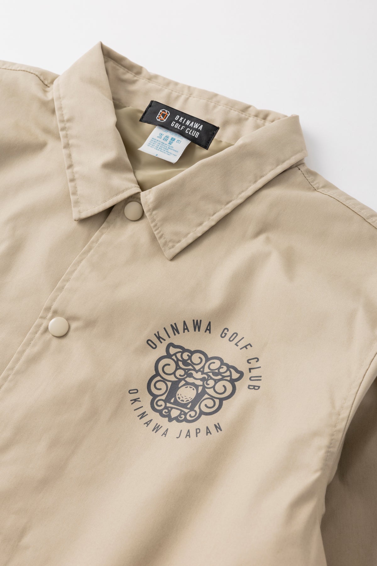 ＊NEW＊【UNISEX】Coach Jacket Circle Shisa BE