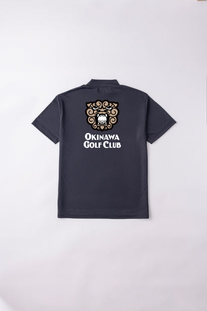 ＊NEW-2026HS＊【UNISEX】Standard Mock neck Shirt LockupHS Shisa BK