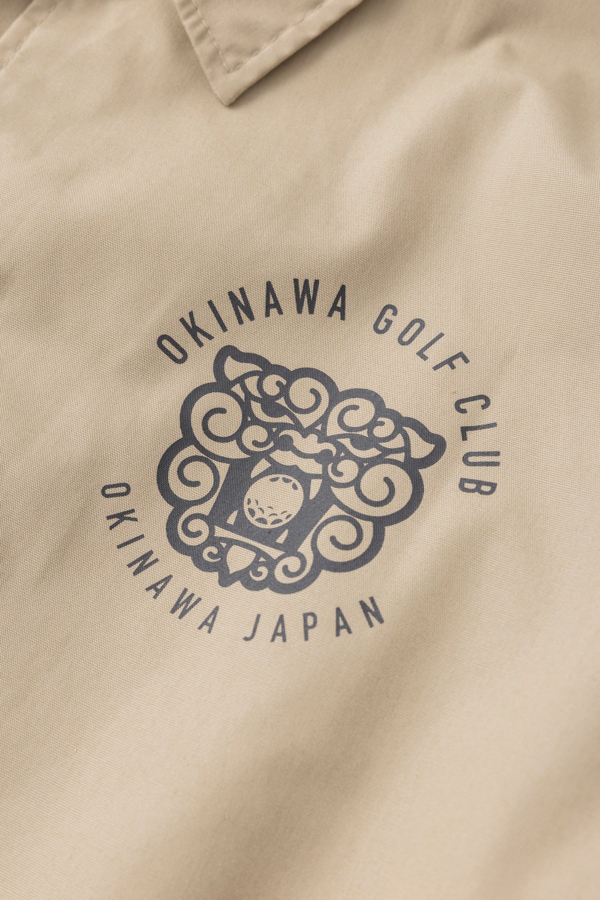 ＊NEW＊【UNISEX】Coach Jacket Circle Shisa BE
