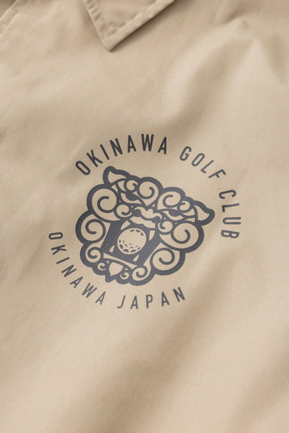 ＊NEW＊【UNISEX】Coach Jacket Circle Shisa BE