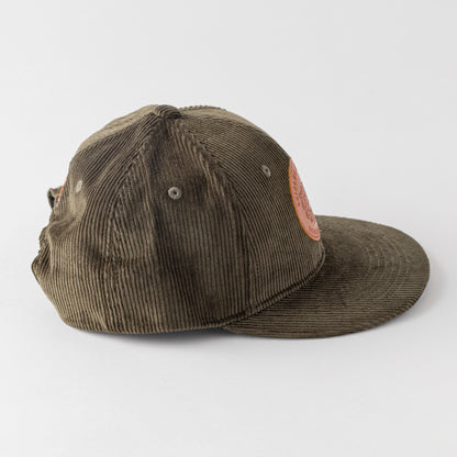 ＊NEW＊Flat Visor 6panel Circle Shisa Corduroy