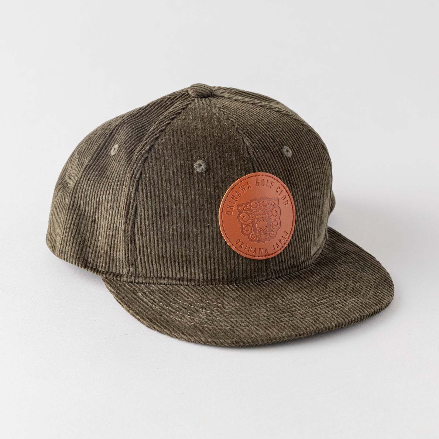 ＊NEW＊Flat Visor 6panel Circle Shisa Corduroy
