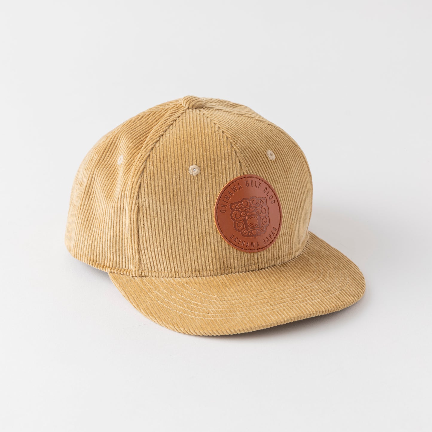 ＊NEW＊Flat Visor 6panel Circle Shisa Corduroy