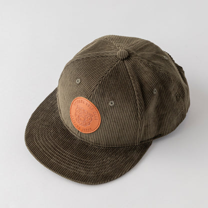＊NEW＊Flat Visor 6panel Circle Shisa Corduroy