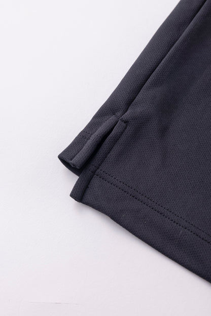 ＊NEW-2026HS＊【UNISEX】Standard Mock neck Shirt LockupHS Shisa BK