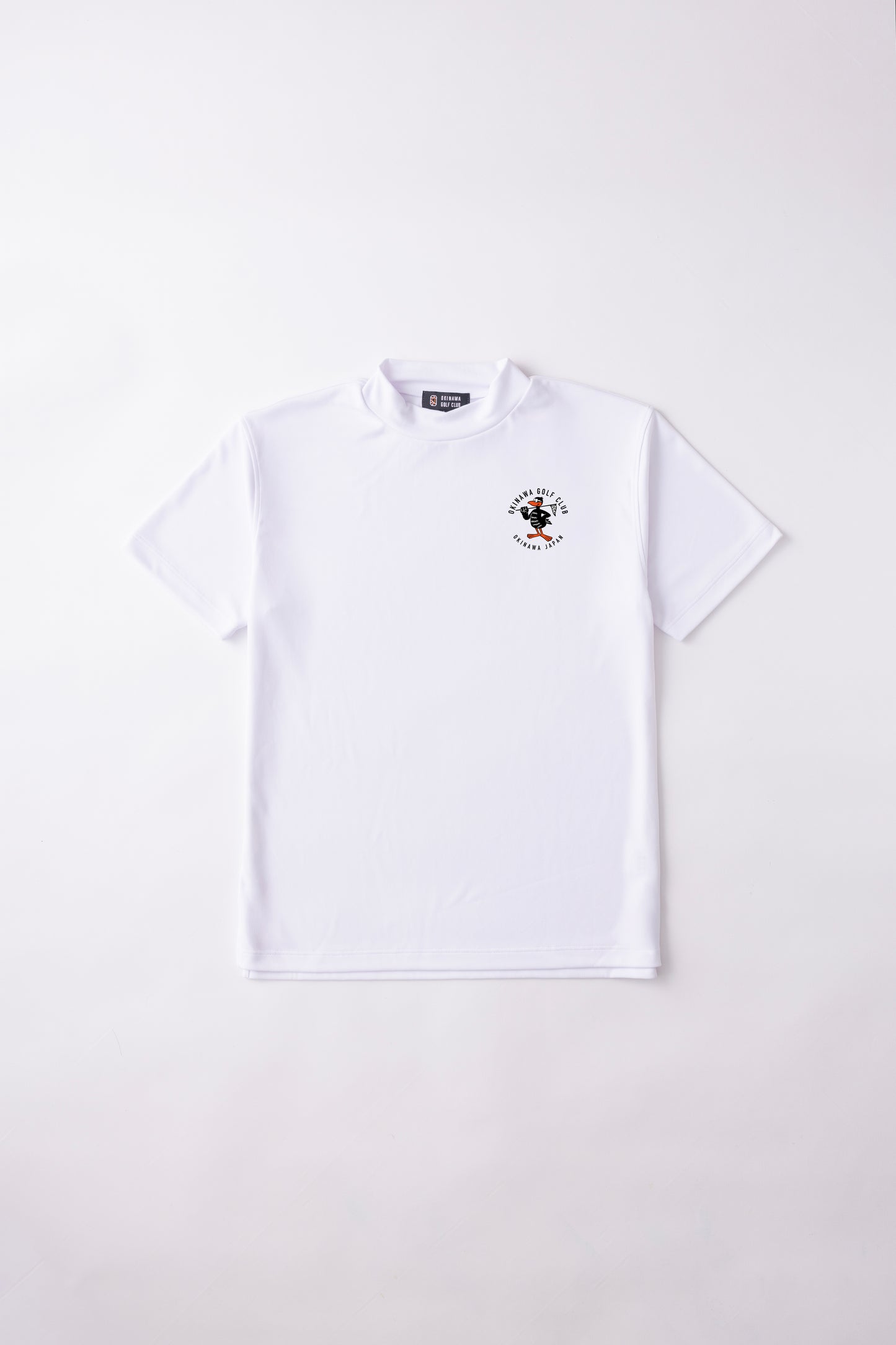 ＊NEW-2026HS＊【UNISEX】Standard Mock neck Shirt Circle Flag Higa FP WH