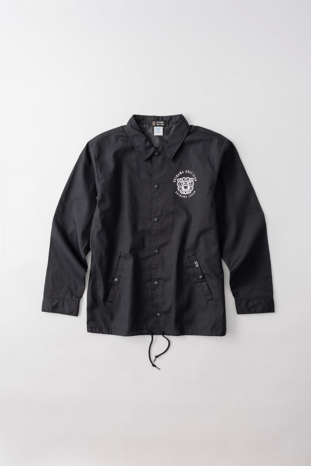 ＊NEW＊【UNISEX】Coach Jacket Circle Shisa BK