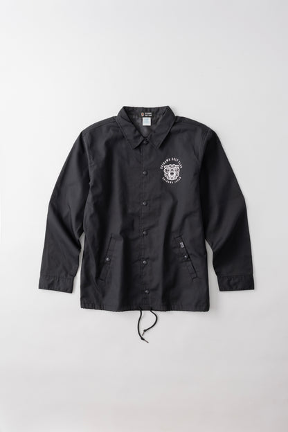 ＊NEW＊【UNISEX】Coach Jacket Circle Shisa BK