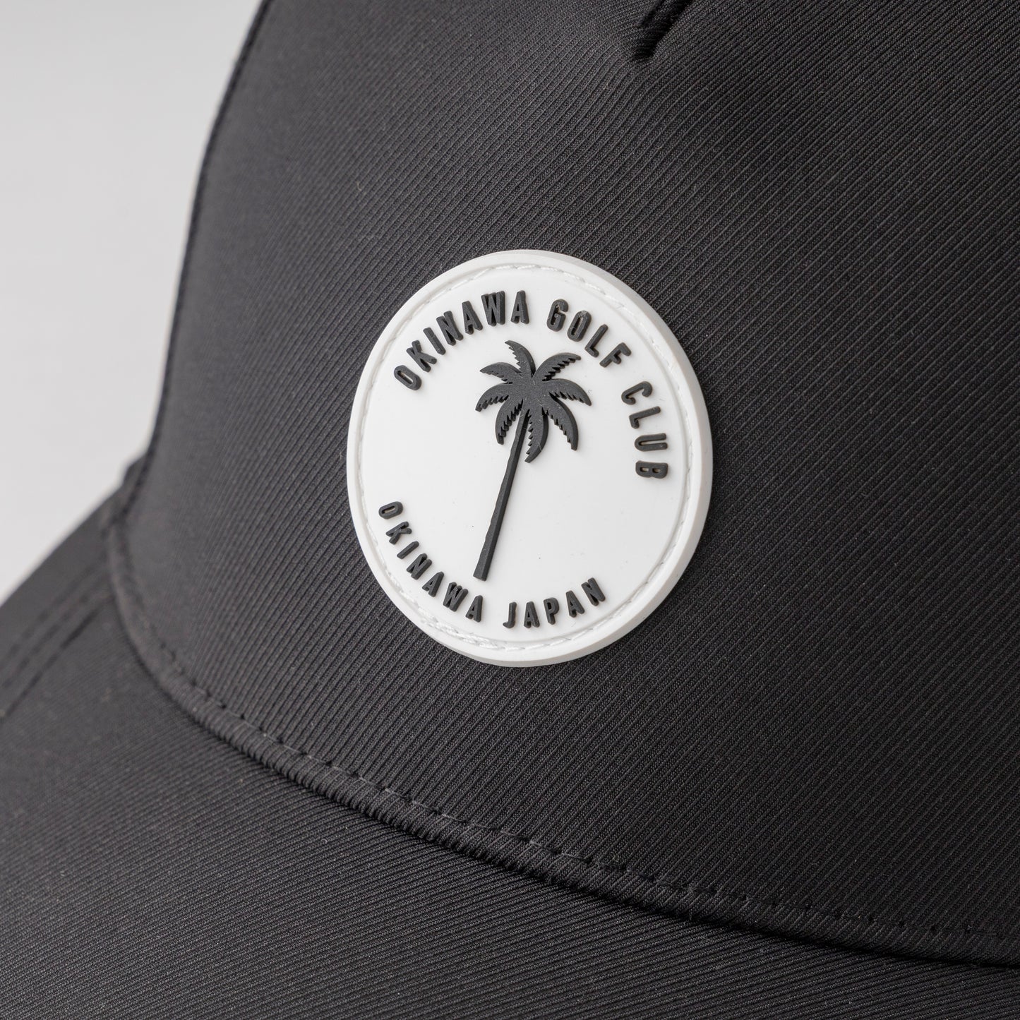 Baseball 5panel Circle Palm Silicon Rubber