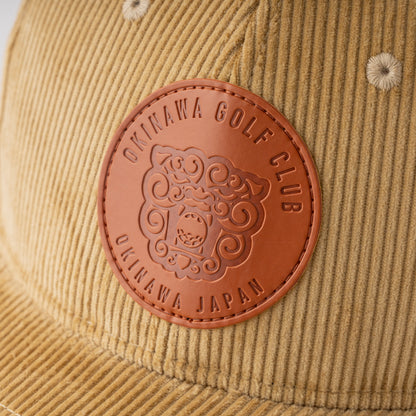 ＊NEW＊Flat Visor 6panel Circle Shisa Corduroy