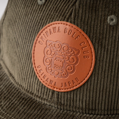 ＊NEW＊Flat Visor 6panel Circle Shisa Corduroy