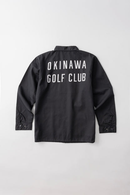 ＊NEW＊【UNISEX】Coach Jacket Circle Shisa BK