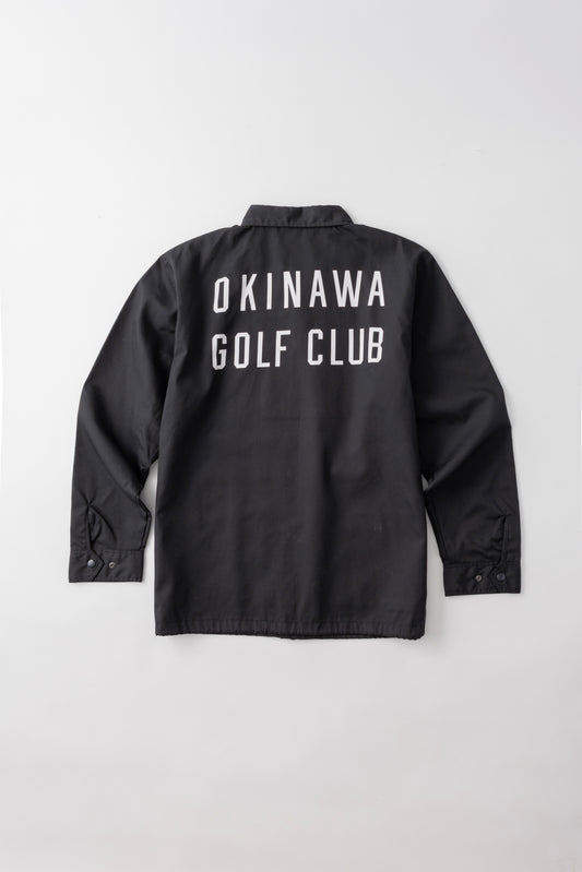 ＊NEW＊【UNISEX】Coach Jacket Circle Shisa BK