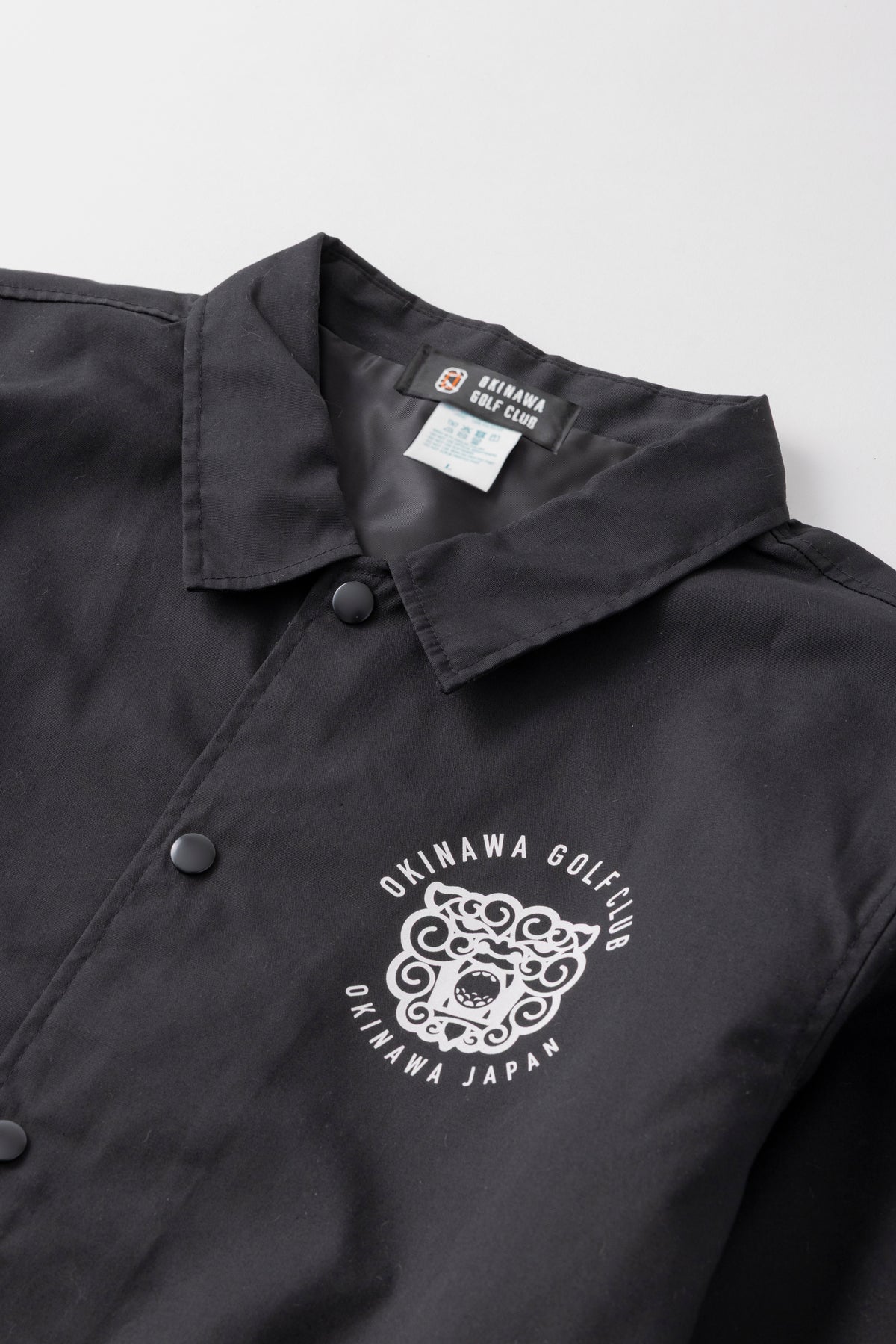 ＊NEW＊【UNISEX】Coach Jacket Circle Shisa BK
