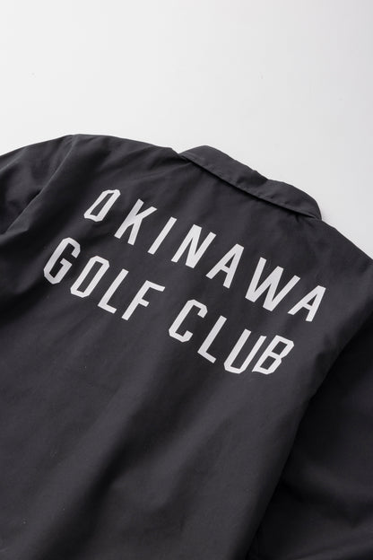 ＊NEW＊【UNISEX】Coach Jacket Circle Shisa BK