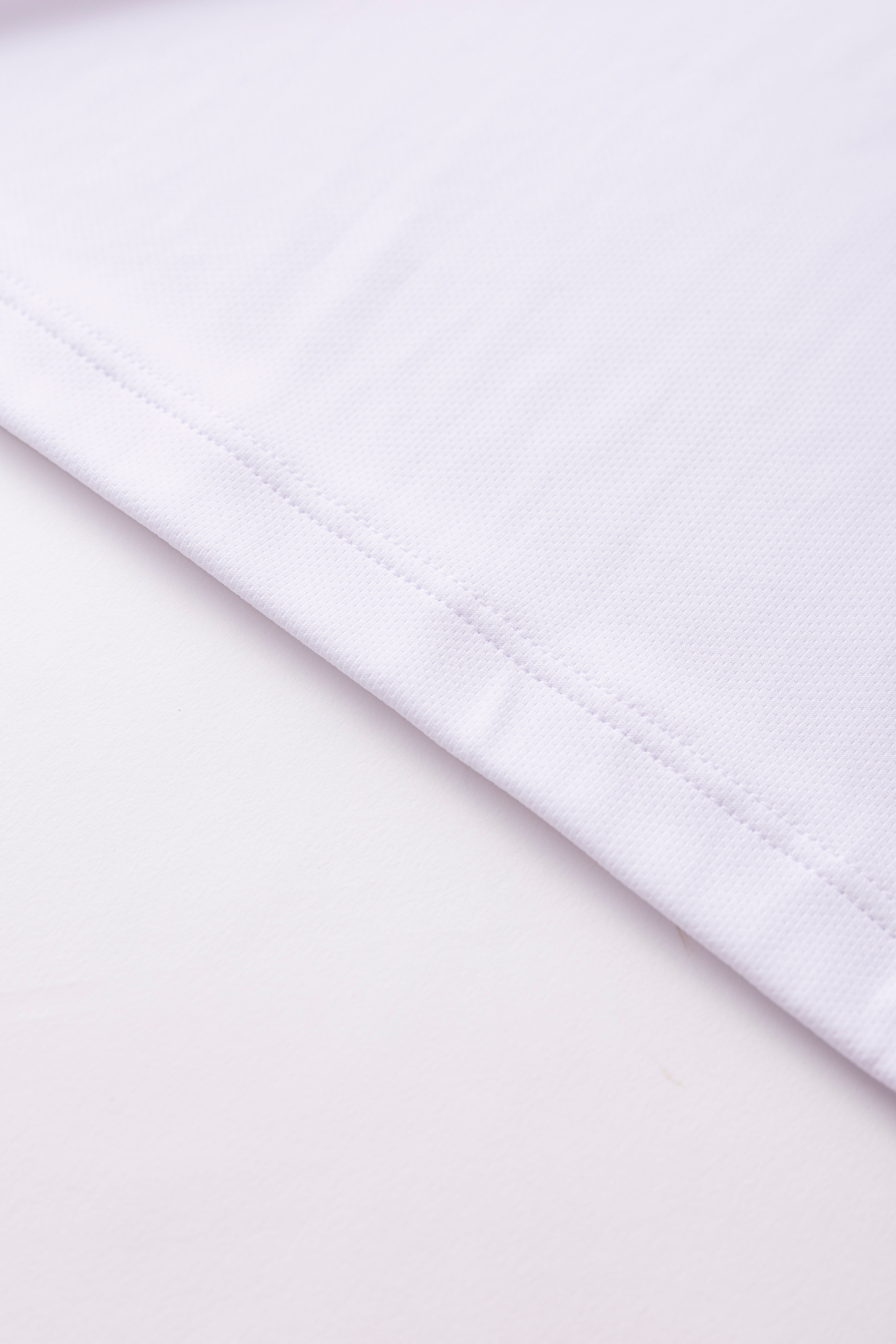 NEW-2026HS＊【UNISEX】Standard Mock neck Shirt Ball＆Club Higa WH