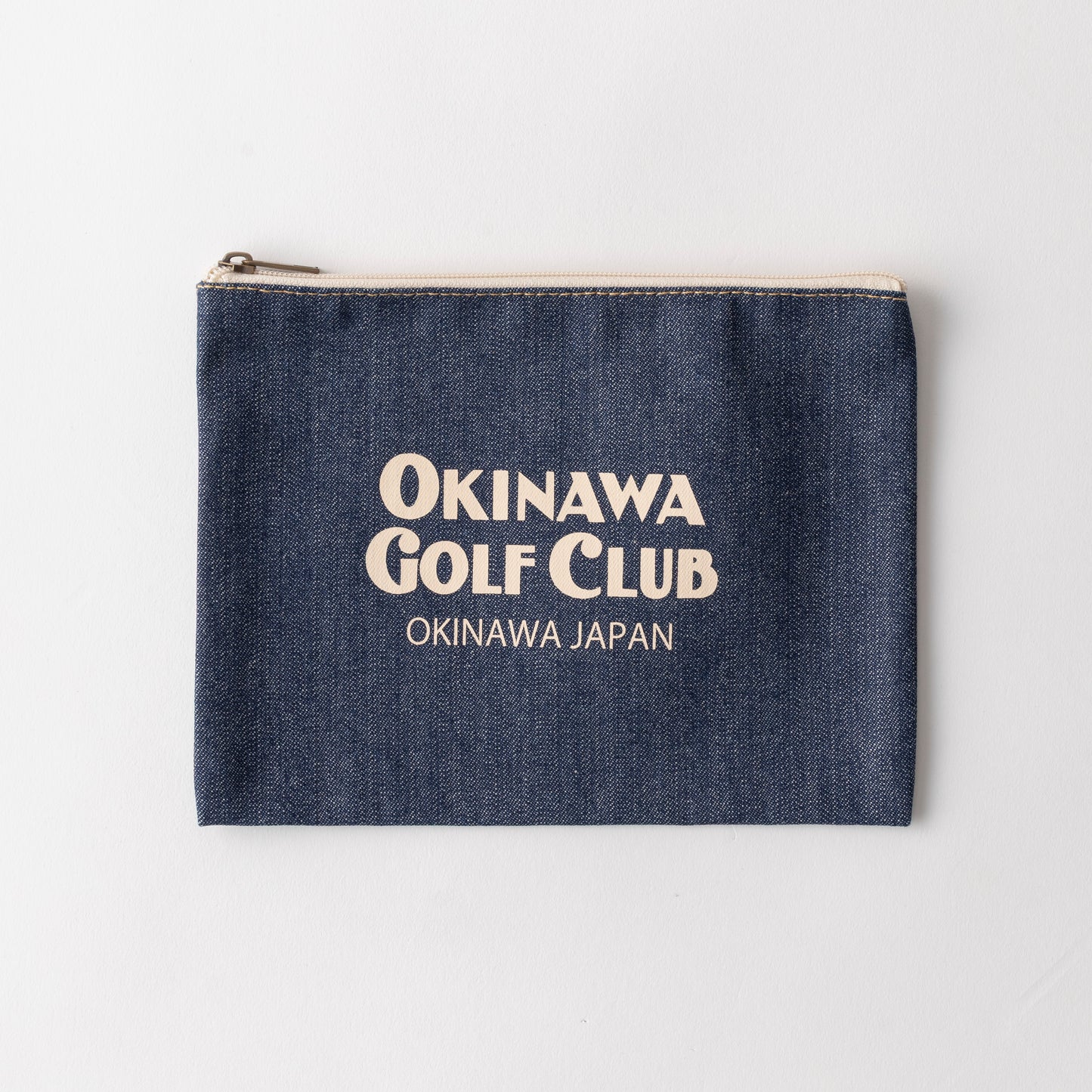 ＊NEW＊ Denim Pouch Logotype_HS (M)