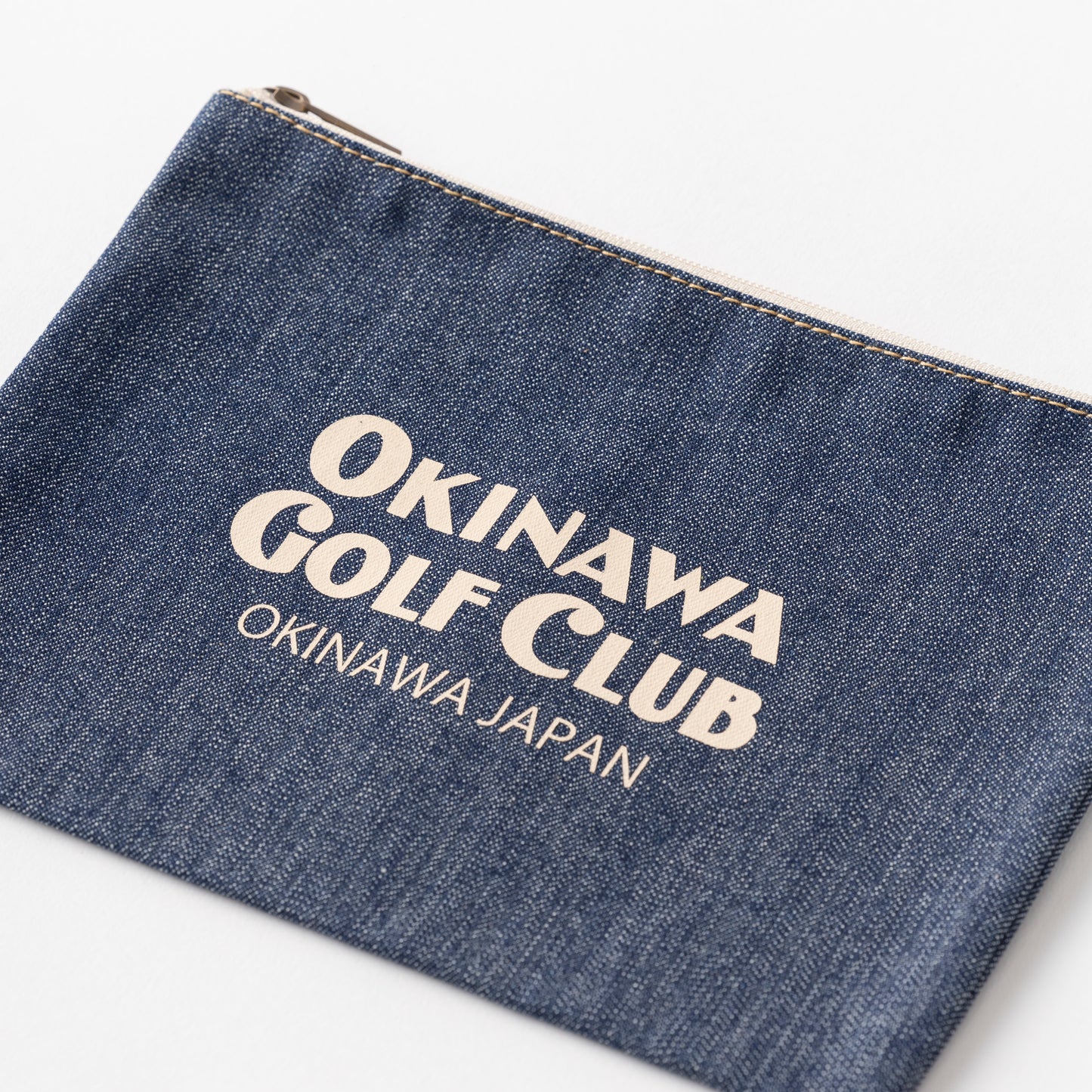 ＊NEW＊ Denim Pouch Logotype_HS (M)