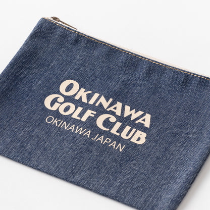 ＊NEW＊ Denim Pouch Logotype_HS (M)