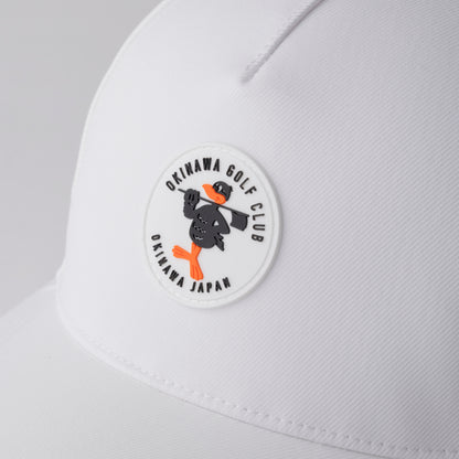 ＊NEW＊Baseball 5panel Circle Higa Silicon WH